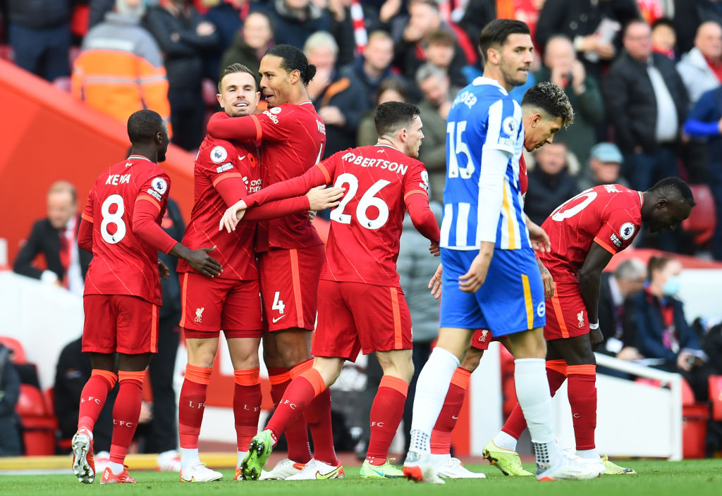 Liverpool v Brighton & Hove Albion - Premier League