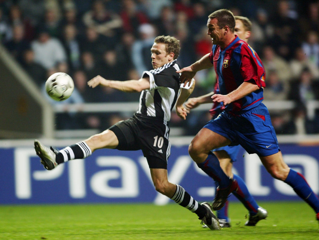 Craig Bellamy and Frank De Boer