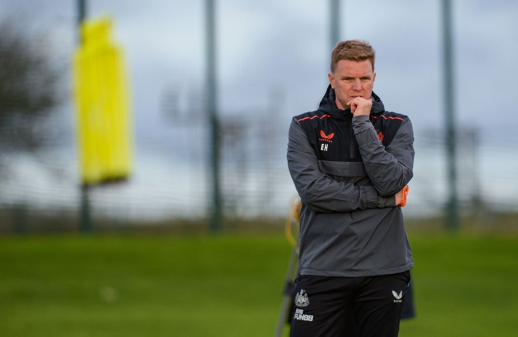 New Head Coach Eddie Howe Takes Charge of Newcastle United Training