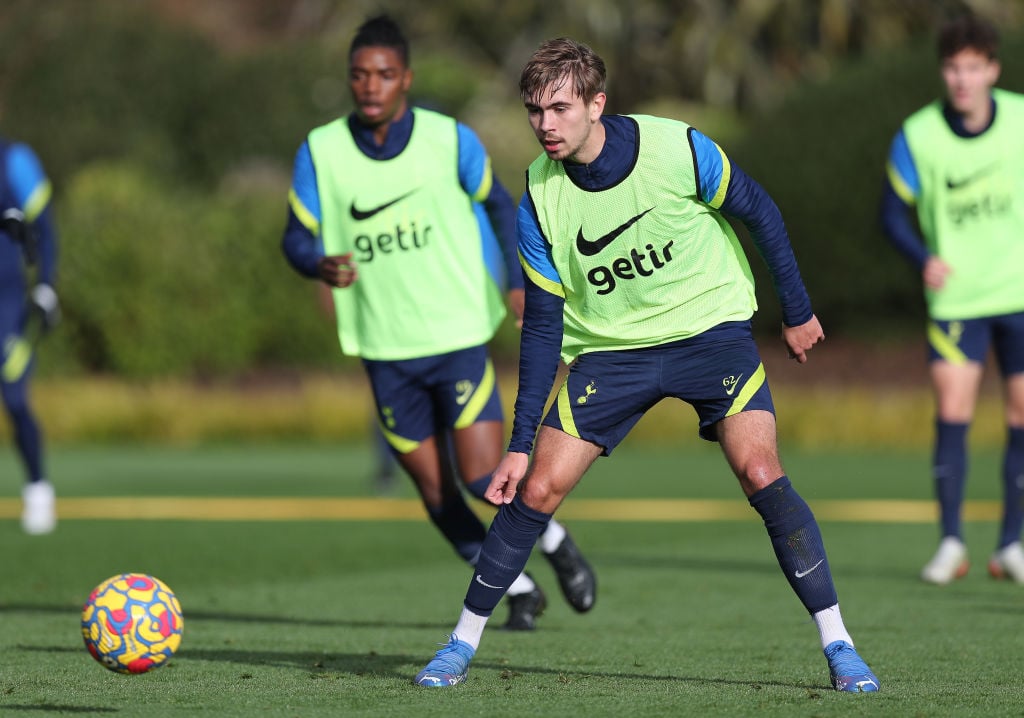 Photo: Conte calls 19-year-old up to Spurs first-team training, he's ...