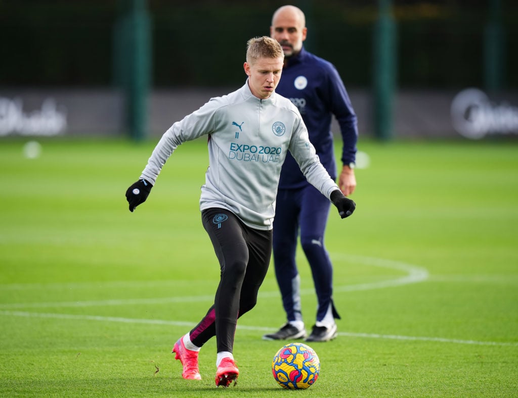 Manchester City Training Session