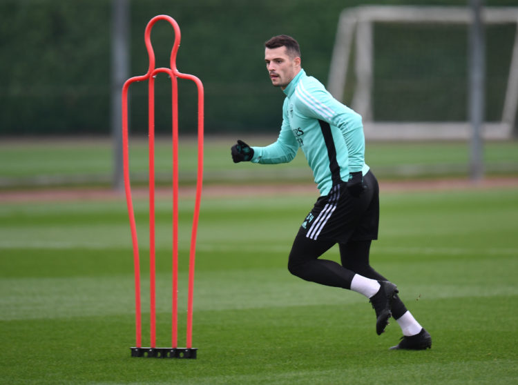 'Fantastic news': Arsenal fans react to seeing Granit Xhaka back in training