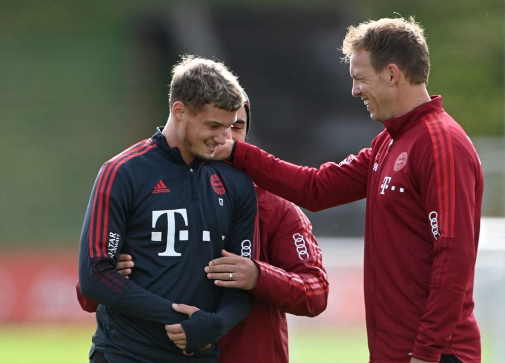 FBL-GER-BUNDESLIGA-BAYERN MUNICH-TRAINING