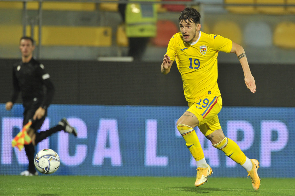 Ilie Stoica Ianis Romania U21 player, during the friendly