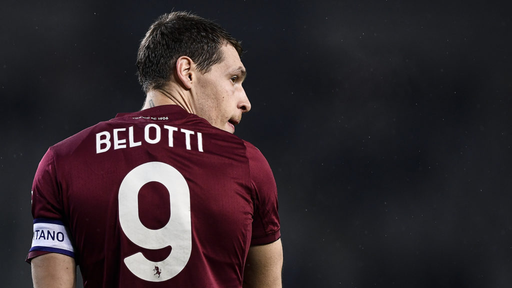 Andrea Belotti of Torino FC looks on during the Serie A