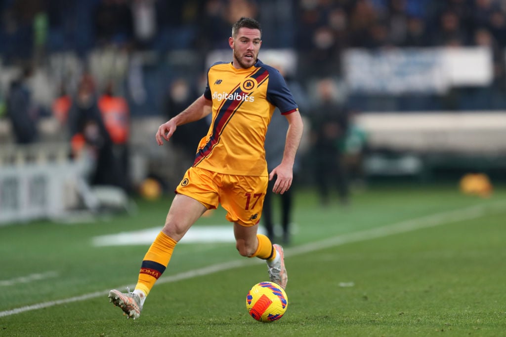 Jordan Veretout of As Roma in action during the Serie A