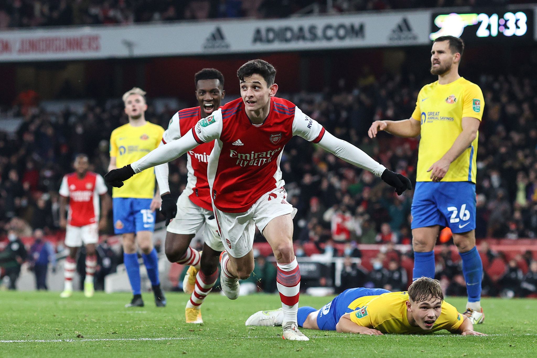 Charlie Patino thanks one Arsenal player on Instagram after debut goal