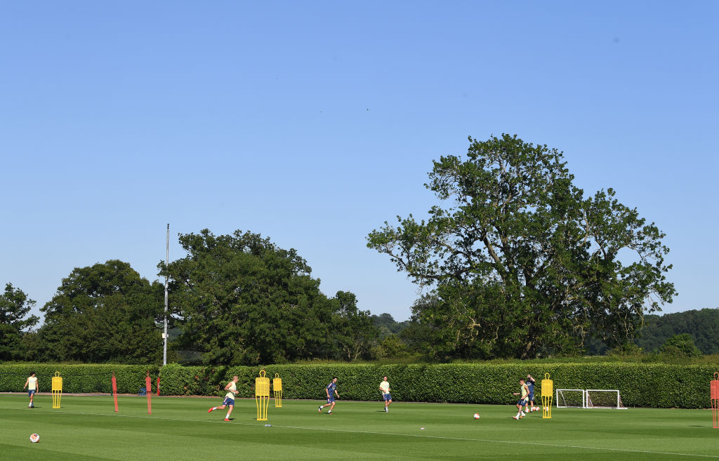 Arsenal Training Session