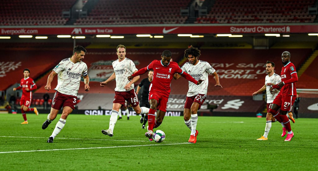 Liverpool v Arsenal - Carabao Cup Fourth Round