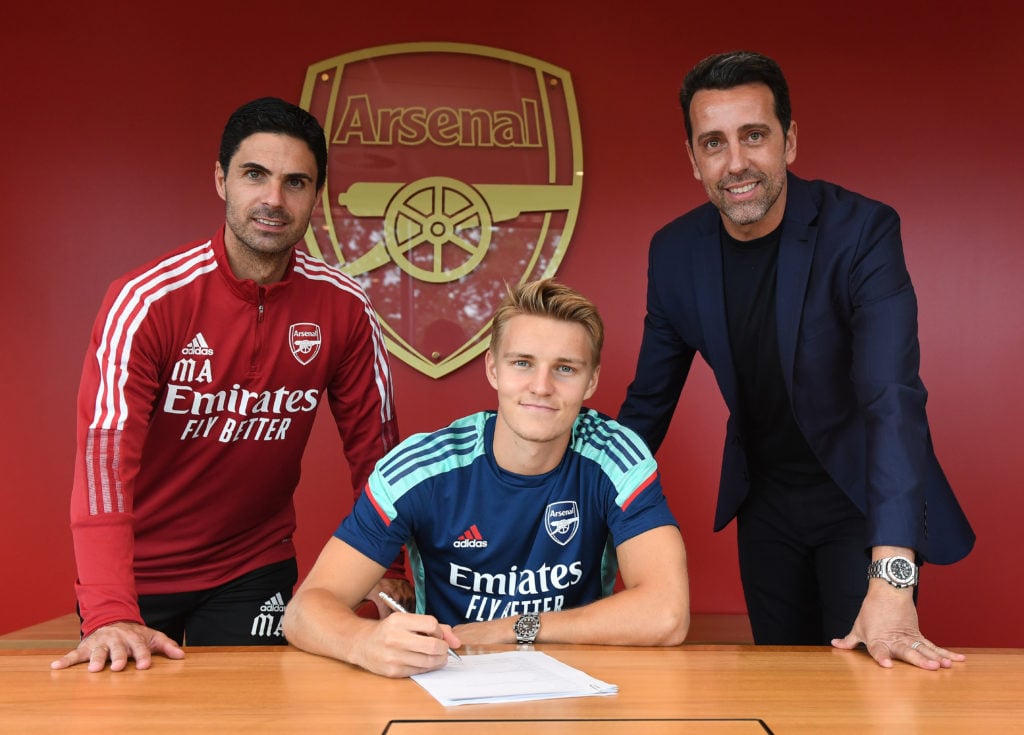 Arsenal Unveil New Signing Martin Odegaard