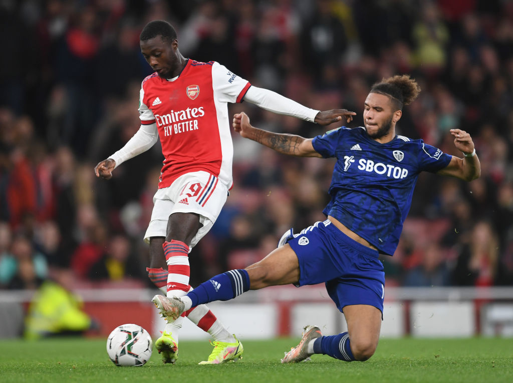 Arsenal v Leeds United - Carabao Cup Round of 16