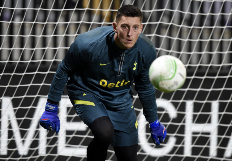 Tottenham fans discuss £15k-a-week Europa League goalkeeper's incredible stat