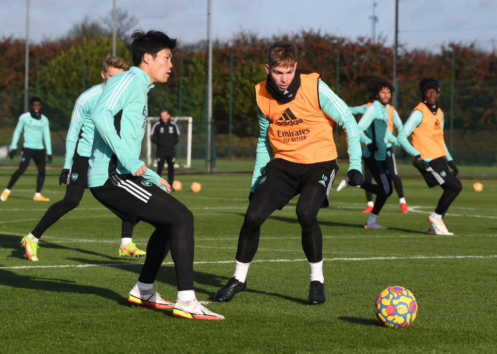 Arsenal Training Session