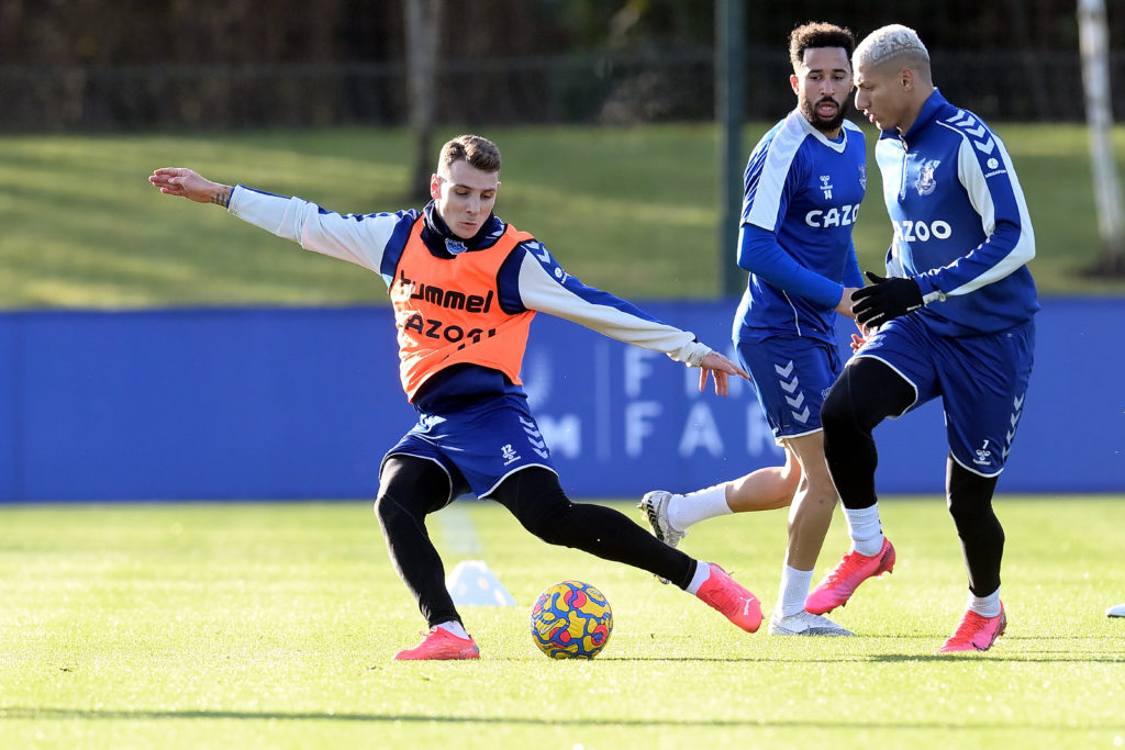 Everton Training Session