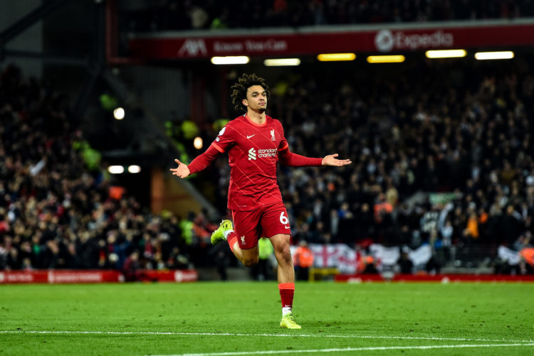 Liverpool fans love what Thiago did when Alexander-Arnold scored vs Newcastle