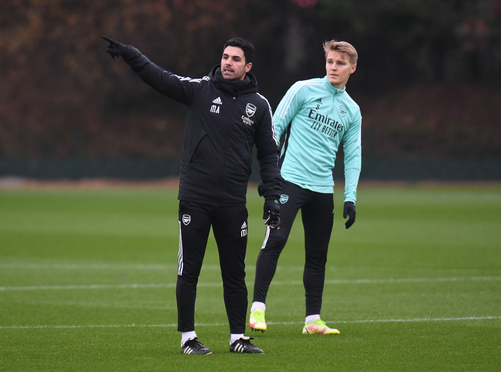 Arsenal Training Session
