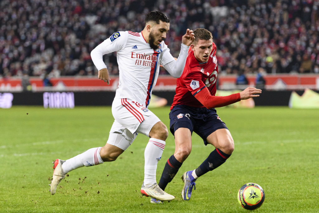 Lille OSC v Olympique Lyonnais - Ligue 1 Uber Eats