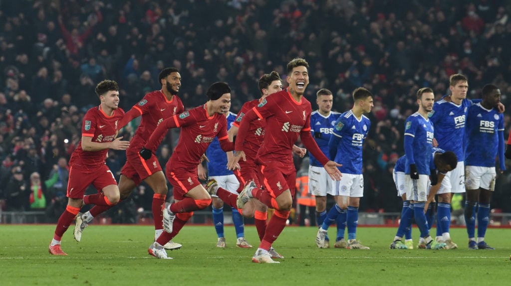 Liverpool v Leicester City  - Carabao Cup Quarter Final