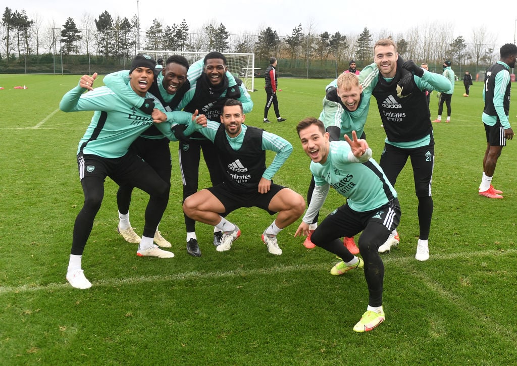 Arsenal Training Session