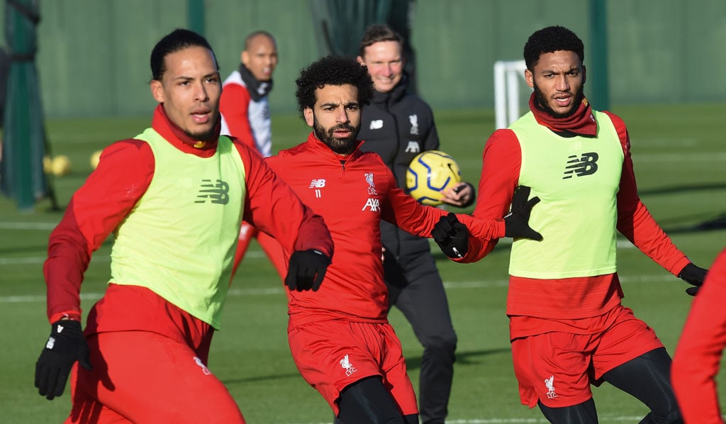 Liverpool Training Session