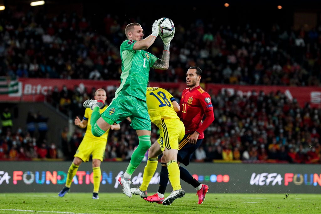 Spain  v Sweden -World Cup Qualifier