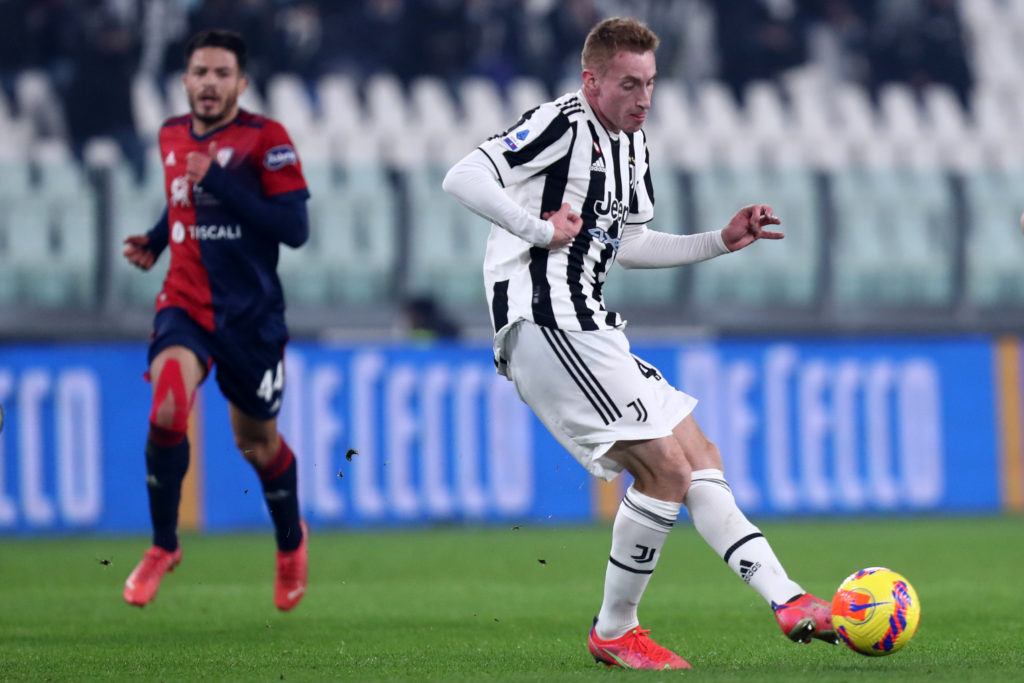 Dejan Kulusevski of Juventus Fc  in action during the Serie