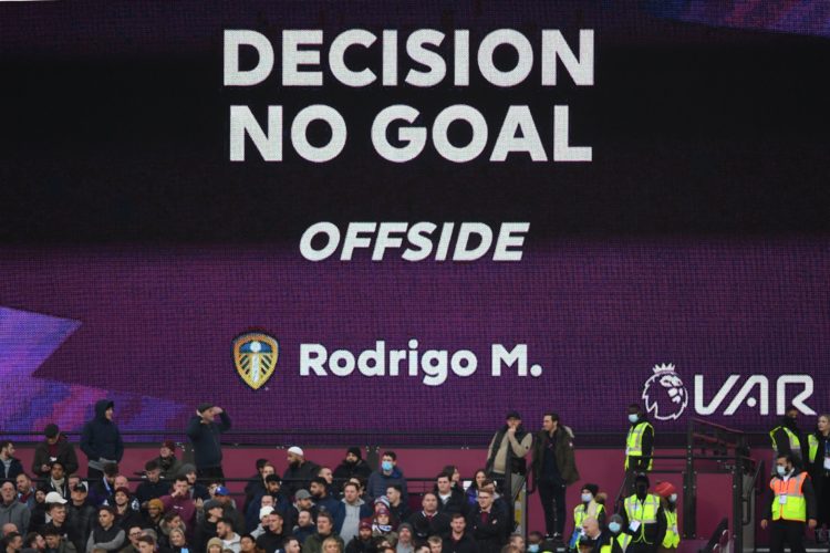 Lineker reacts on Twitter to Leeds' disallowed goal for offside