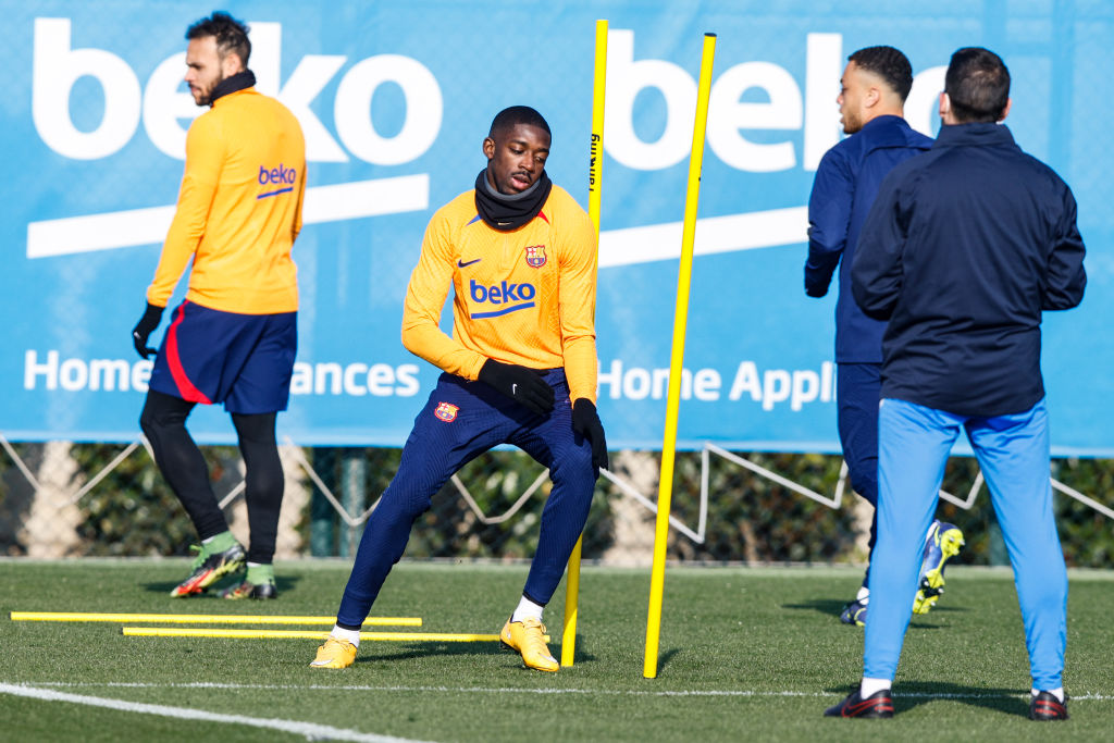 FC Barcelona Training Session