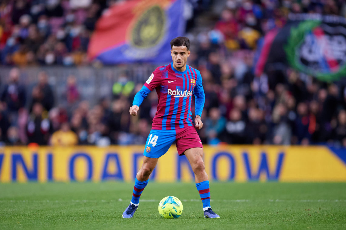 Journalist: Coutinho signing could tempt La Liga champion to join Aston Villa this month