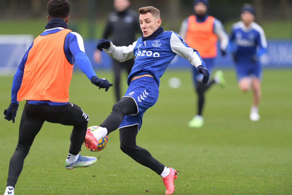 Everton Training Session