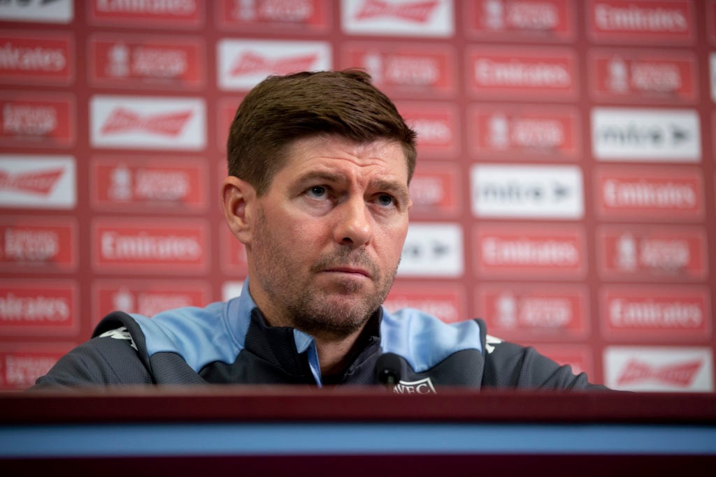 Aston Villa Training and Press Conference
