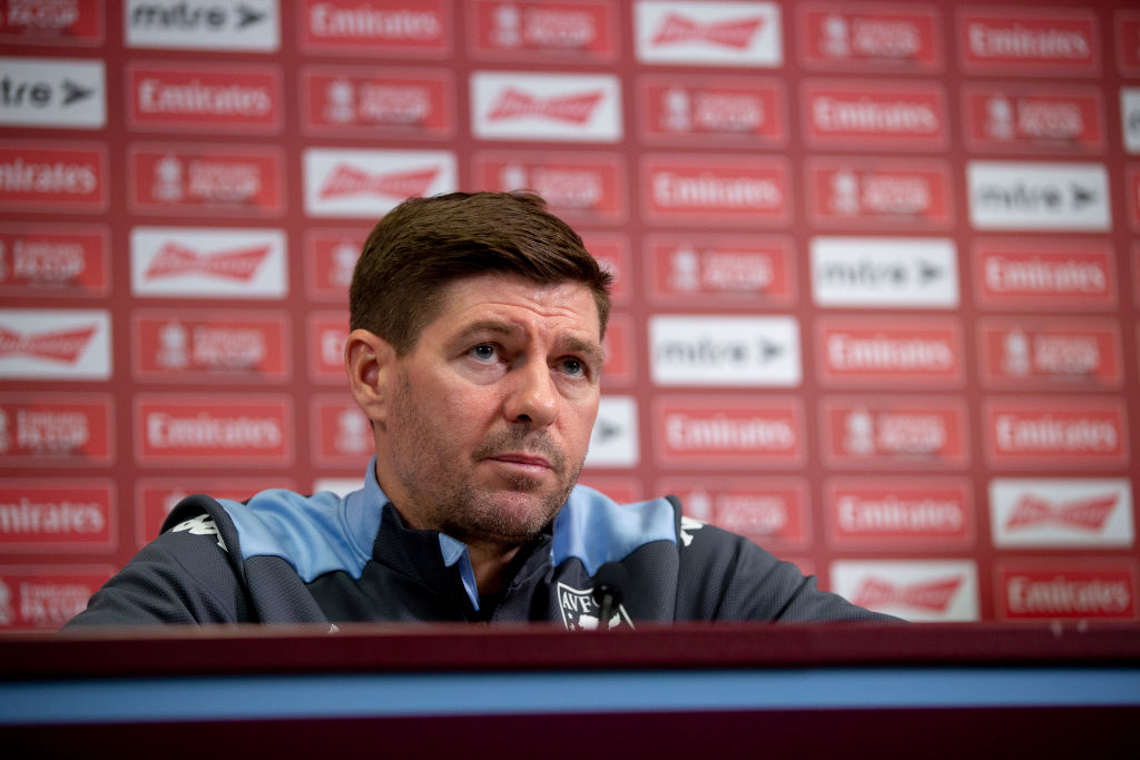 Aston Villa Training and Press Conference