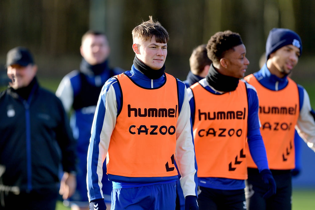Everton Training Session
