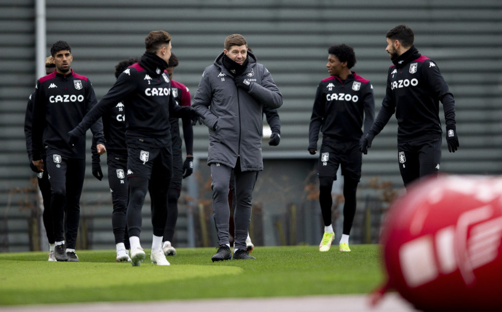 Aston Villa Training and Press Conference