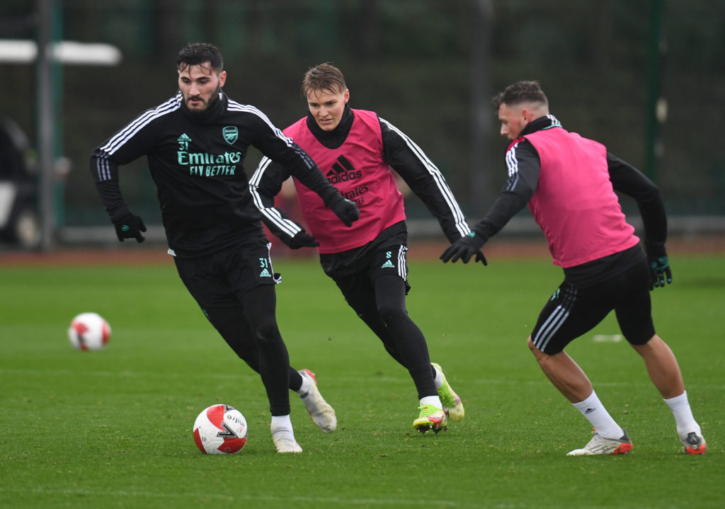 Arsenal Training Session
