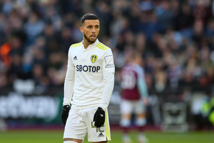 Leeds starter at West Ham confirms on Instagram he picked up an injury