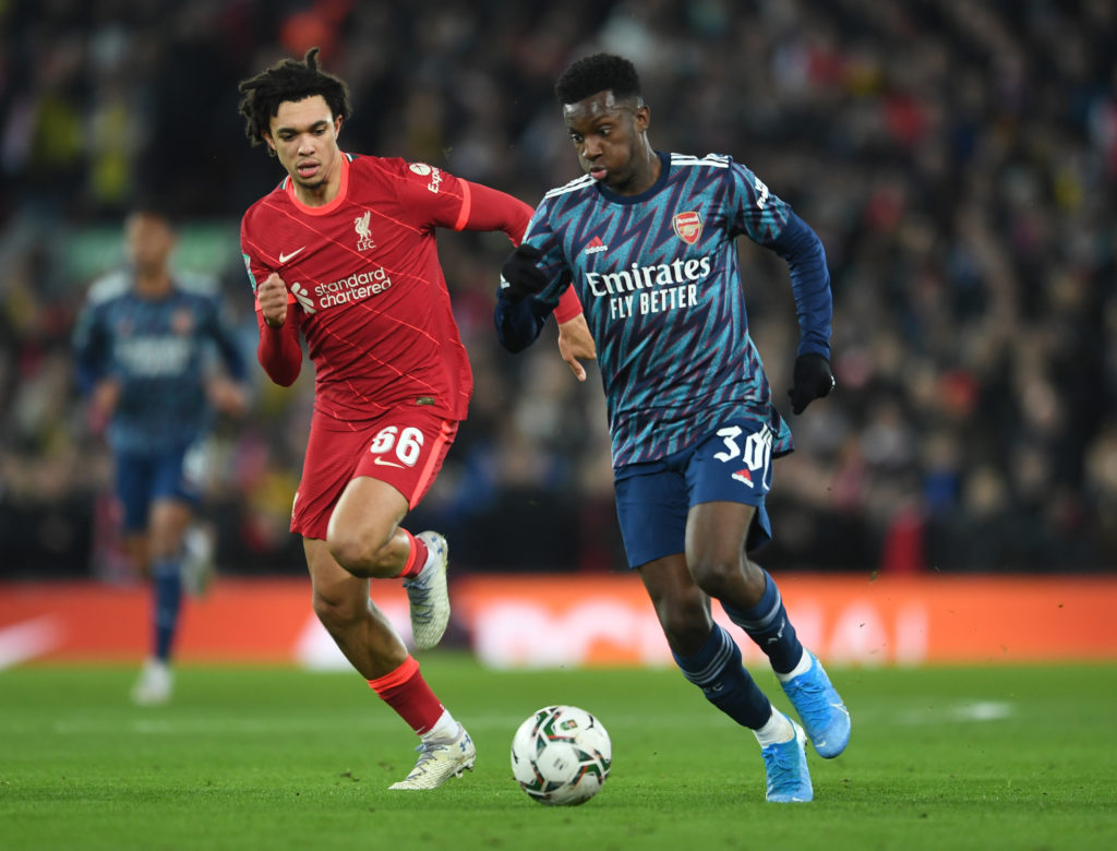 Liverpool v Arsenal - Carabao Cup Semi Final First Leg