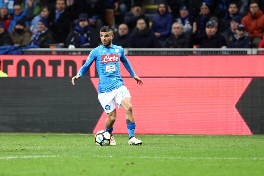 Lorenzo Insigne of Ssc Napoli in action   during the Serie A