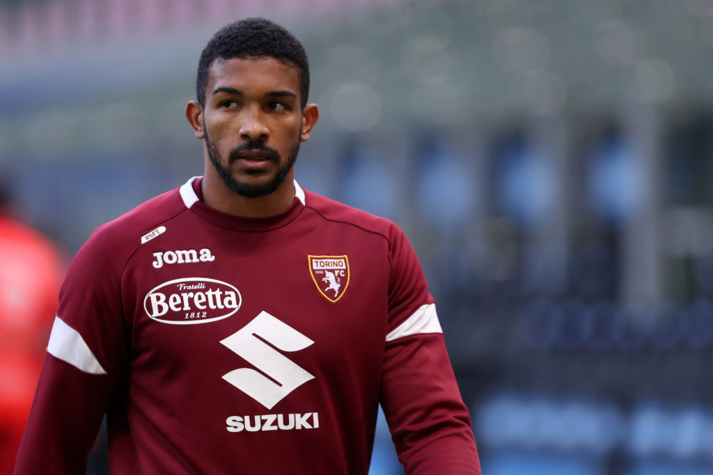 Gleison Bremer of Torino FC   looks on before the Serie A