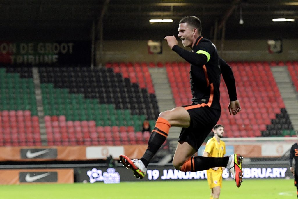 UEFA European Qualifier UNDER 21"The Netherlands u21 v Wales u21"