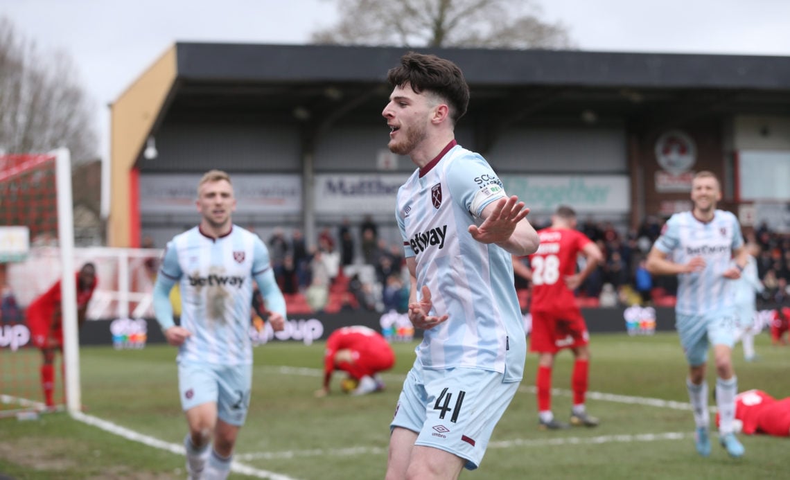 'Incredible': Declan Rice and Aaron Ramsdale react to Kidderminster's West Ham performance