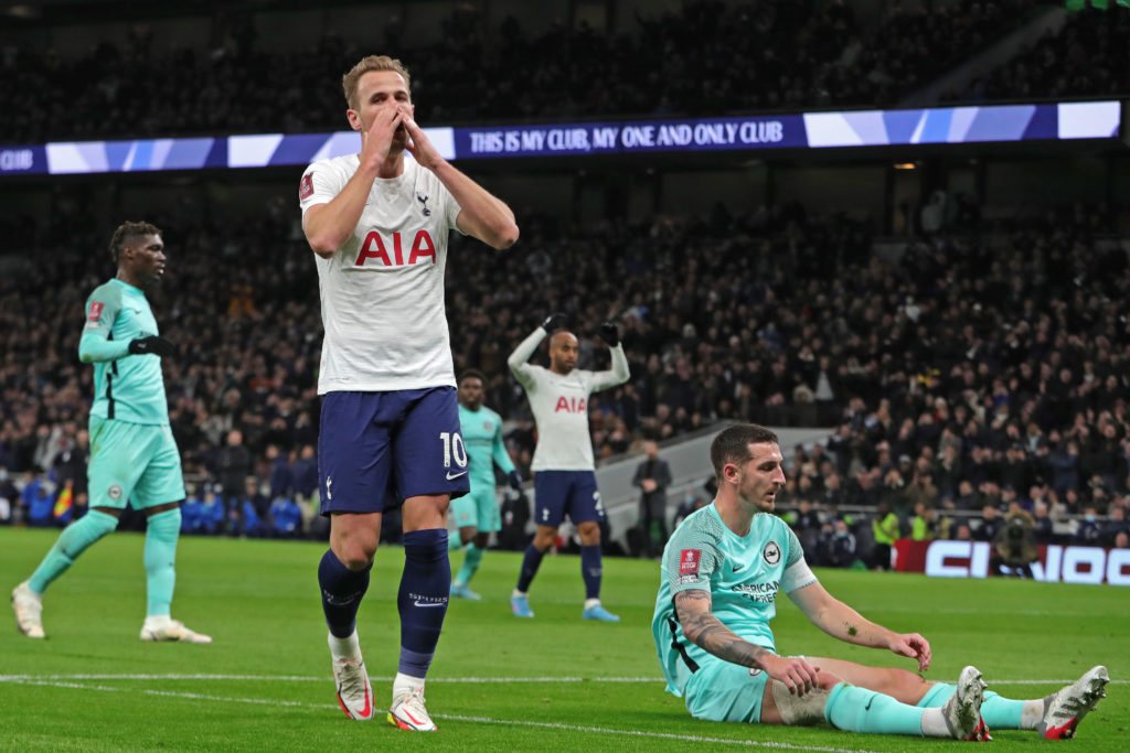 Tottenham Hotspur v Brighton & Hove Albion: The Emirates FA Cup Fourth Round