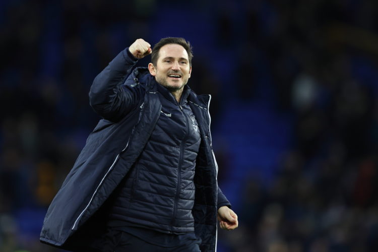 Frank Lampard says 24-year-old Everton ace is incredible in training