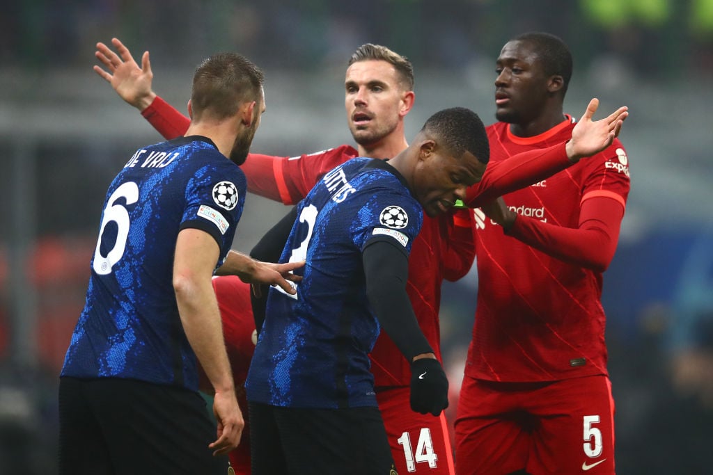 FC Internazionale v Liverpool FC: Round Of Sixteen Leg One - UEFA Champions League