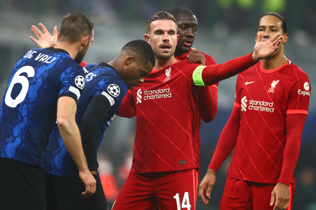 FC Internazionale v Liverpool FC: Round Of Sixteen Leg One - UEFA Champions League