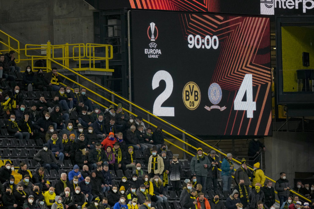 Borussia Dortmund v Rangers FC: Knockout Round Play-Offs Leg One - UEFA Europa League