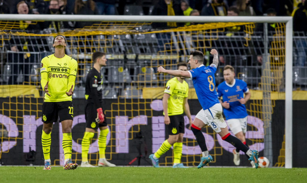 Borussia Dortmund v Rangers FC: Knockout Round Play-Offs Leg One - UEFA Europa League