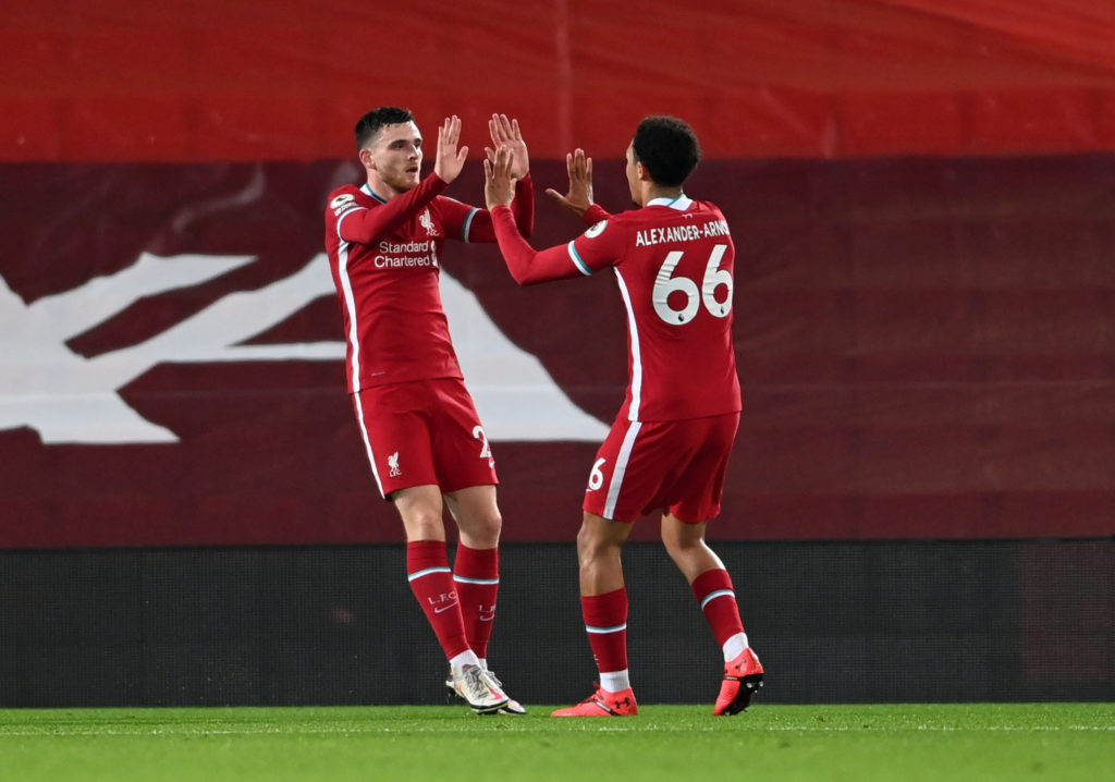 Andy Robertson Trent Alexander-Arnold Liverpool