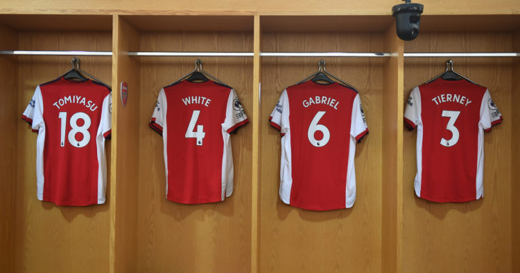 Arsenal's 'back 4 of dreams' photographed training together today