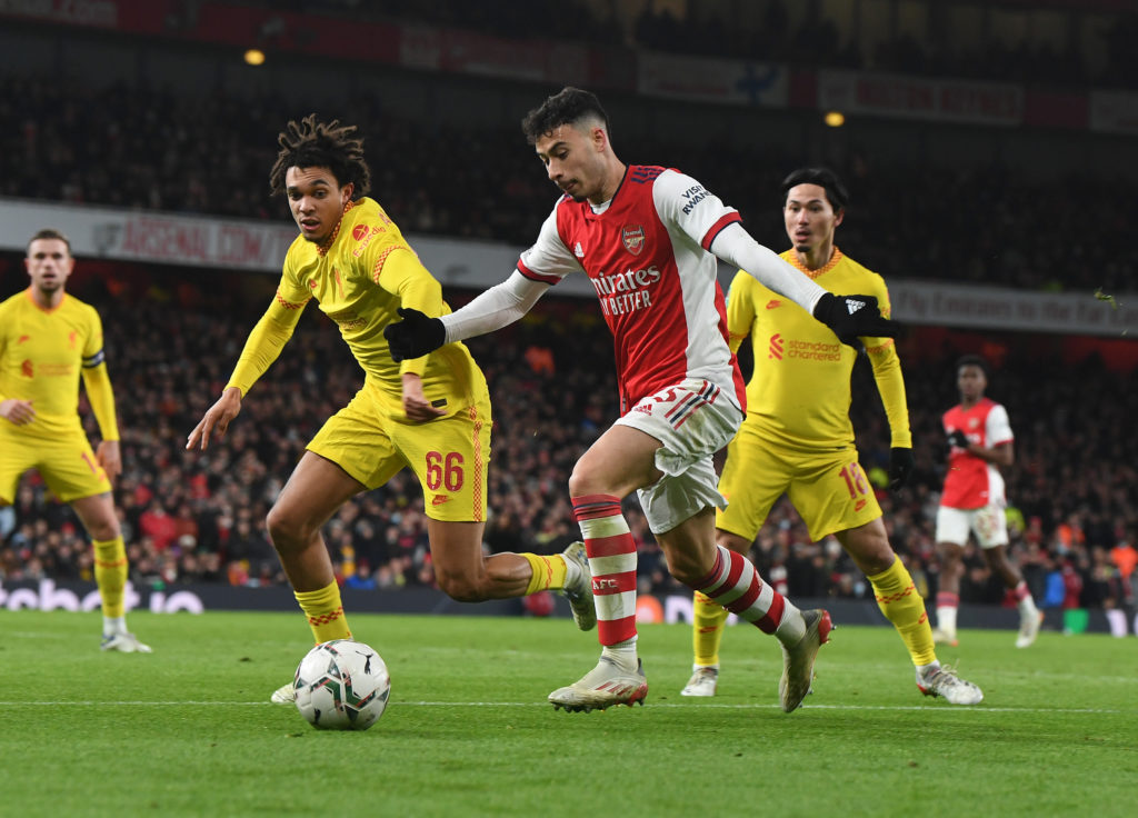 Arsenal v Liverpool - Carabao Cup Semi Final Second Leg